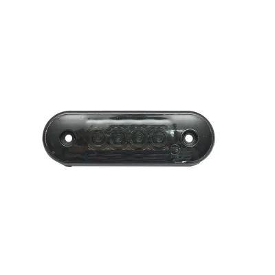 Luce di posizione laterale a LED sottile 12-24 V, rosso fumo 83x27 mm Breckner Germany