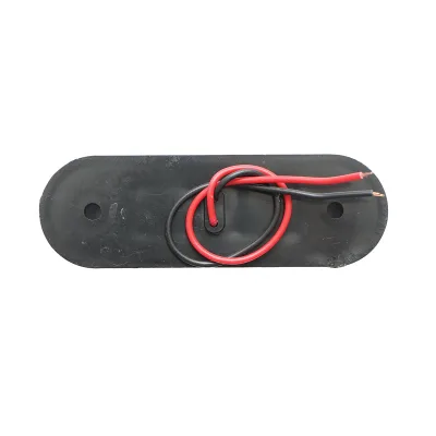 Luce di posizione laterale a LED sottile 12-24 V, rosso fumo 83x27 mm Breckner Germany - immagine 2