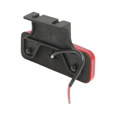 Luce di posizione laterale LED 12/24V rossa con supporto 115x40x15mm Breckner Germany - immagine 4