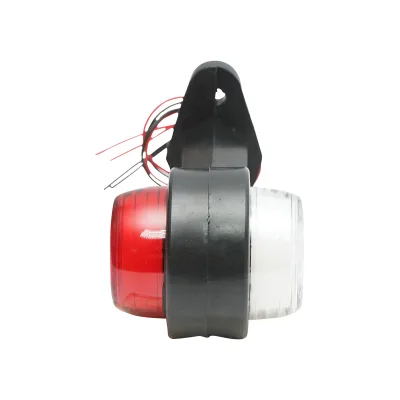 Luce di posizione laterale LED NEON rosso-bianco 12V-24V Breckner Germany - immagine 4