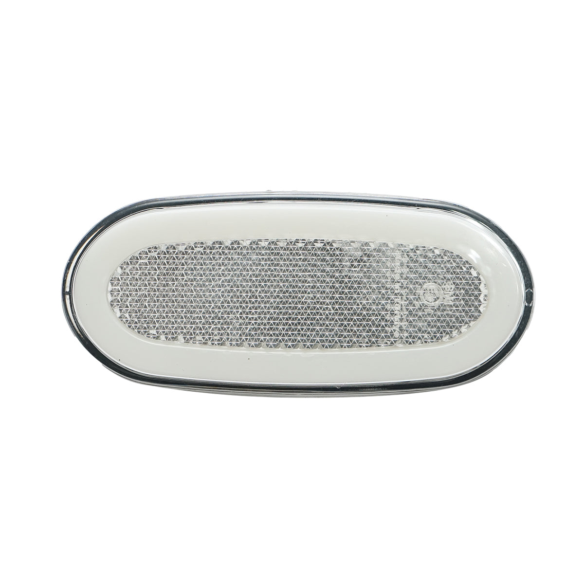 Luce di posizione laterale ovale a LED al neon 12V, bianca 105x46mm per Mercedes Sprinter, VW Crafter Breckner Germany