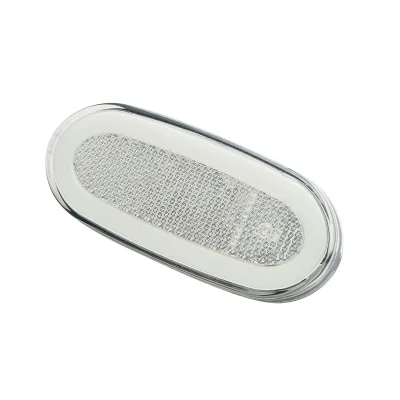 Luce di posizione laterale ovale a LED al neon 12V, bianca 105x46mm per Mercedes Sprinter, VW Crafter Breckner Germany - immagine 2