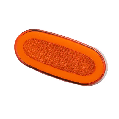 Luce di posizione laterale ovale a LED al neon 12V, gialla 105x46mm per Mercedes Sprinter, VW Crafter Breckner Germany - immagine 2