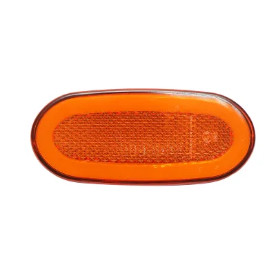 Luce di posizione laterale ovale a LED al neon 12V, gialla 105x46mm per Mercedes Sprinter, VW Crafter Breckner Germany