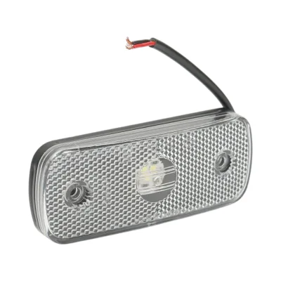 Luce di posizione laterale sottile LED 12-24V bianco 108x43,5x12mm Breckner Germany - immagine 2