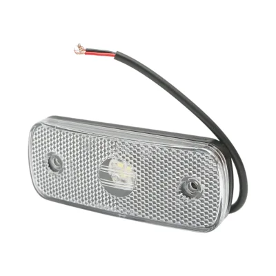 Luce di posizione laterale sottile LED 12-24V bianco 108x43,5x12mm Breckner Germany - immagine 4