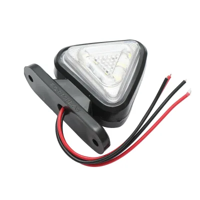 Luce di posizione laterale triangolare a LED 12-24V, bianco-rosso FR0101 Breckner Germany - immagine 4