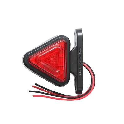 Luce di posizione laterale triangolare a LED 12-24V, bianco-rosso FR0101 Breckner Germany - immagine 2