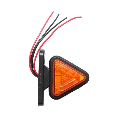 Luce di posizione laterale triangolare a LED 12-24V, giallo-rosso FR0101 Breckner Germany - immagine 2