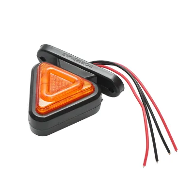 Luce di posizione laterale triangolare a LED 12-24V, giallo-rosso FR0101 Breckner Germany - immagine 3