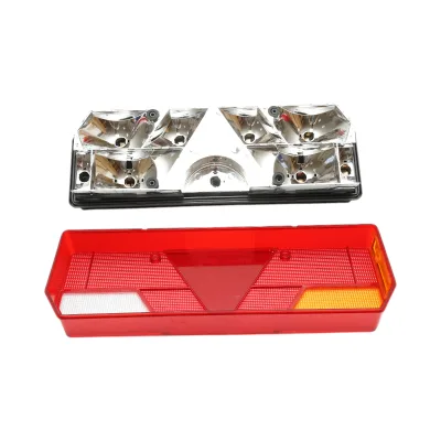 Luce freno posteriore destra 12/24V con 8 funzioni 422x148x75mm Breckner Germany - immagine 6