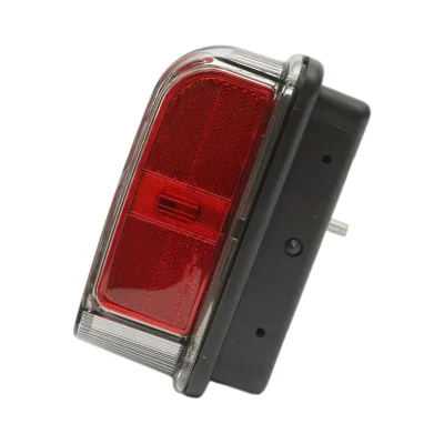 Luce freno posteriore destra LED camion 24V, 7 pin ASS2.1 con illuminazione targa 400x153x88mm - immagine 6