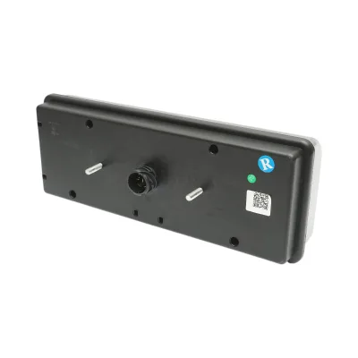 Luce freno posteriore destra LED camion 24V, 7 pin ASS2.1 con illuminazione targa 400x153x88mm - immagine 5