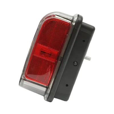 Luce freno posteriore destra LED camion 24V, 7 pin ASS2.1 con illuminazione targa, allarme retromarcia 400x153x88mm - immagine 6