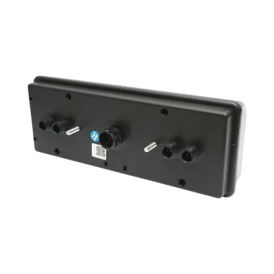 Luce freno posteriore destra LED camion 24V, 7 pin ASS2.1+4x2 con illuminazione targa 400x153x88mm - immagine 5