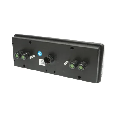 Luce freno posteriore destra LED camion 24V, 7 pin ASS2.1+4x2 con illuminazione targa, allarme retromarcia 400x153x88m - immagine 5