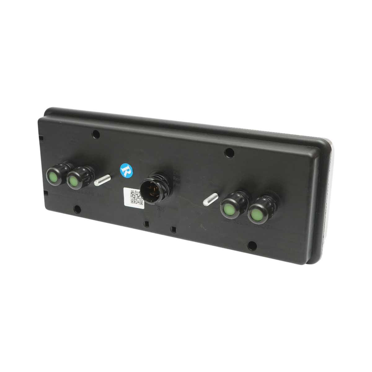 Luce freno posteriore destra LED camion 24V, 7 pin ASS2.1+4x2 con illuminazione targa, allarme retromarcia 400x153x88m - immagine 5