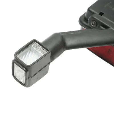 Luce freno posteriore destra LED rimorchio 24V, 7 pin ASS2.1 con luci di posizione, illuminazione targa, allarme retromarcia 400x153x88mm - immagine 6