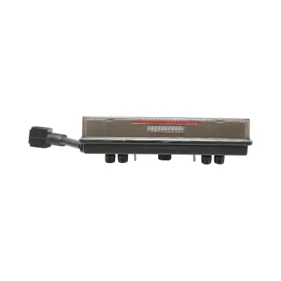 Luce freno posteriore destra LED rimorchio 24V, 7 pin ASS2.1+4x2 con luci di posizione, illuminazione targa 400x153x88mm - immagine 4