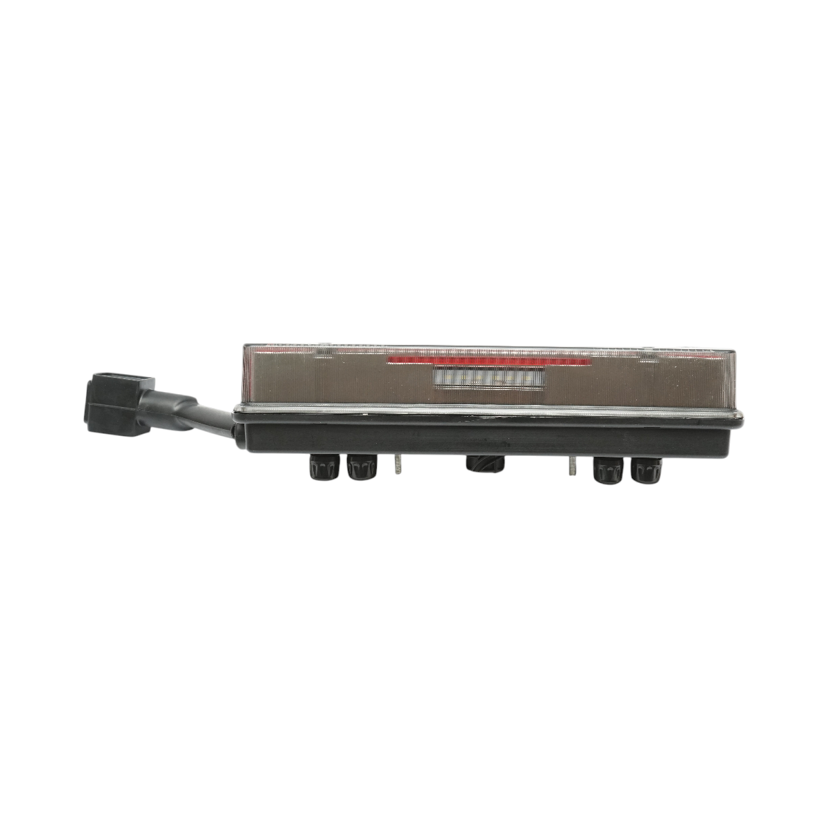 Luce freno posteriore destra LED rimorchio 24V, 7 pin ASS2.1+4x2 con luci di posizione, illuminazione targa 400x153x88mm - immagine 4