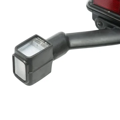 Luce freno posteriore destra LED rimorchio 24V, 7 pin ASS2.1+4x2 con luci di posizione, illuminazione targa 400x153x88mm - immagine 6