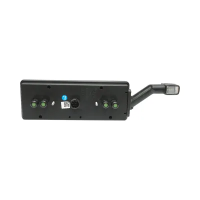 Luce freno posteriore destra LED rimorchio 24V, 7 pin ASS2.1+4x2 con luci di posizione, illuminazione targa 400x153x88mm - immagine 2