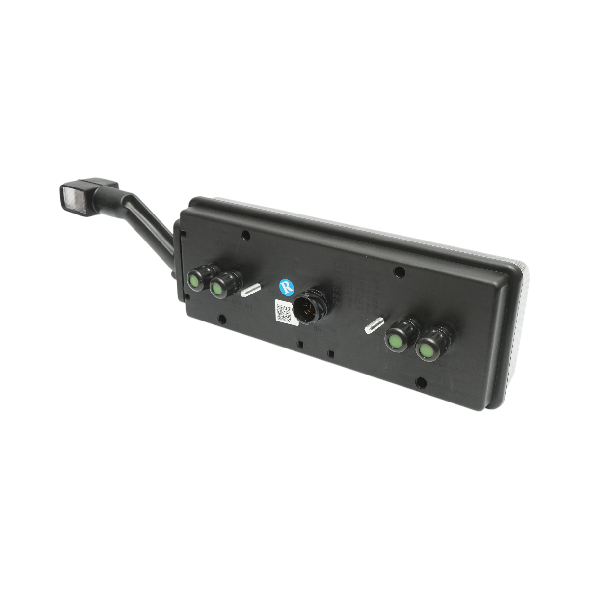 Luce freno posteriore destra LED rimorchio 24V, 7 pin ASS2.1+4x2 con luci di posizione, illuminazione targa 400x153x88mm - immagine 5