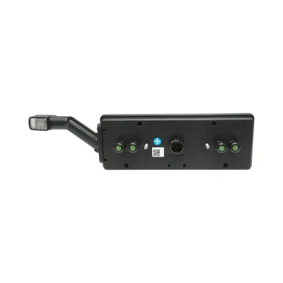 Luce freno posteriore destra LED rimorchio 24V, 7 pin ASS2.1+4x2 con luci di posizione, illuminazione targa, allarme retromarcia 400x153x88mm - immagine 2