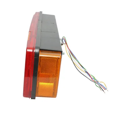 Luce freno posteriore destra Scania serie 4, Volvo FH, FL, FM con 7 funzioni 500x130x80mm Codice OEM 1387878 - immagine 2