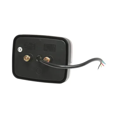 Luce freno posteriore rettangolare LED 12V/24V universale 125x95x35mm Breckner Germany - immagine 5