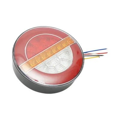 Luce freno posteriore rotonda LED 12V/24V universale 140x40mm Breckner Germany - immagine 3