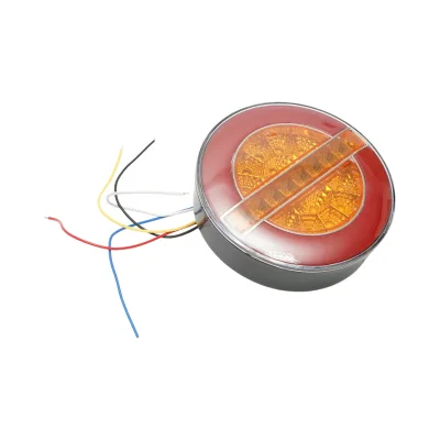 Luce freno posteriore rotonda LED 12V/24V universale 140x40mm Breckner Germany - immagine 3