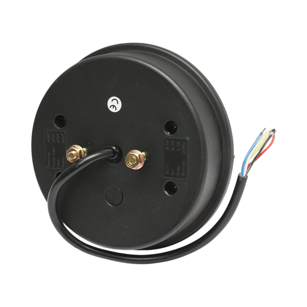 Luce freno posteriore rotonda LED 12V/24V universale 142x45mm Breckner Germany - immagine 5
