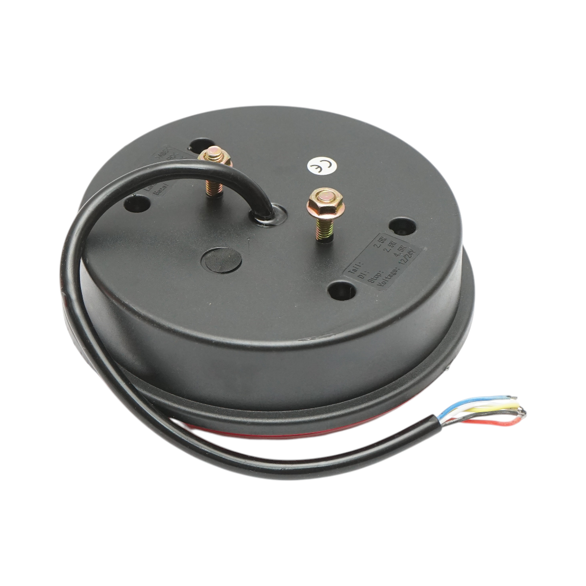 Luce freno posteriore rotonda LED 12V/24V universale 142x45mm Breckner Germany - immagine 2