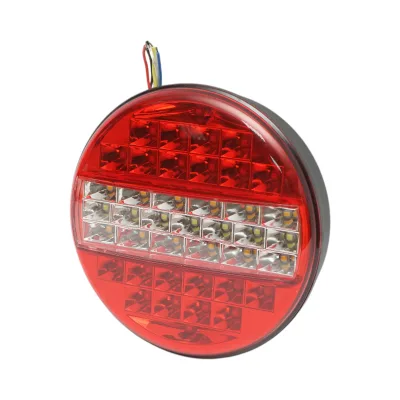 Luce freno posteriore rotonda LED 12V/24V universale 142x45mm Breckner Germany - immagine 4