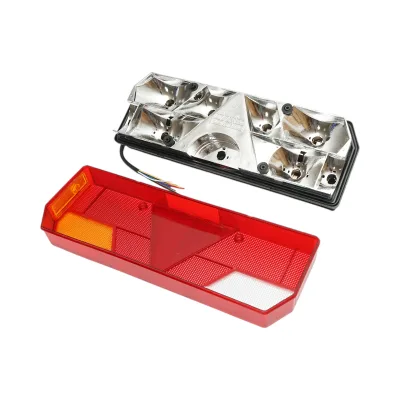 Luce freno posteriore sinistra 12/24V con 8 funzioni 422x148x75mm Breckner Germany - immagine 6