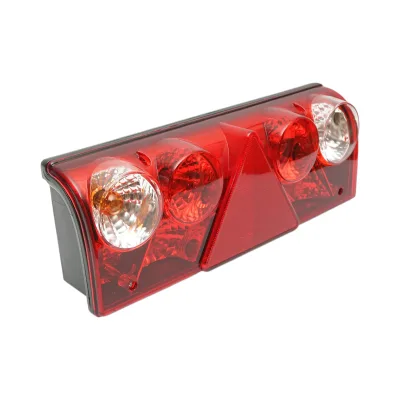 Luce freno posteriore sinistra 24V Schmitz Europoint II 426x154x85mm Codice OEM 10.99015, 1098645, 127552009, 127552011, 127552270, 83830047, 83830048, 83830078, 83830079, ST1024L, A256010507, A256000501, 611448 - immagine 3