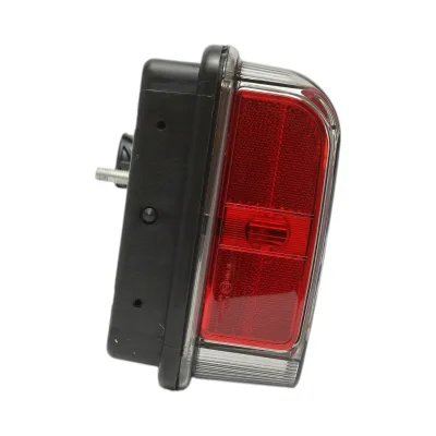 Luce freno posteriore sinistra LED camion 24V, 7 pin ASS2.1 con illuminazione targa 400x153x88mm - immagine 5
