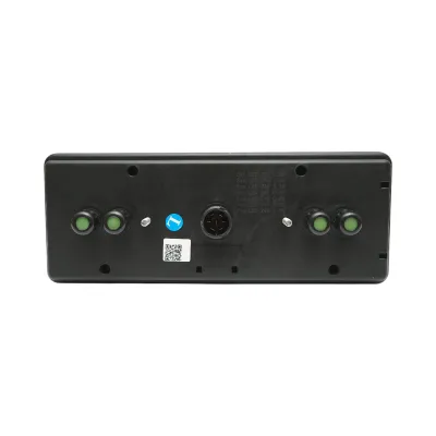 Luce freno posteriore sinistra LED camion 24V, 7 pin ASS2.1+4x2 con illuminazione targa 400x153x88mm - immagine 2