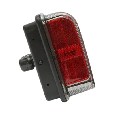 Luce freno posteriore sinistra LED camion 24V, 7 pin ASS2.1+4x2 con illuminazione targa 400x153x88mm - immagine 6