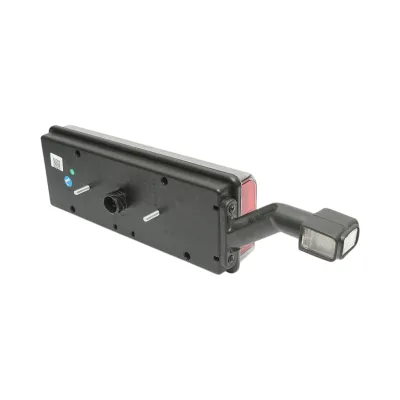 Luce freno posteriore sinistra rimorchio LED 24V, 7 pin ASS2.1 con luci di posizione, illuminazione targa 400x153x88mm - immagine 5