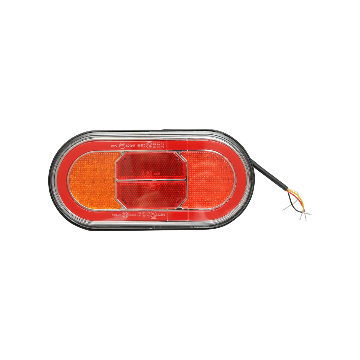 Luce stop posteriore a LED 12-24V, 210x110x30mm Breckner Germany - immagine 2
