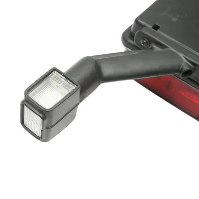 Luce stop posteriore destra a LED per rimorchio 24V, 7 pin ASS2.1 con luci di posizione, illuminazione targa 400x153x88mm - immagine 6