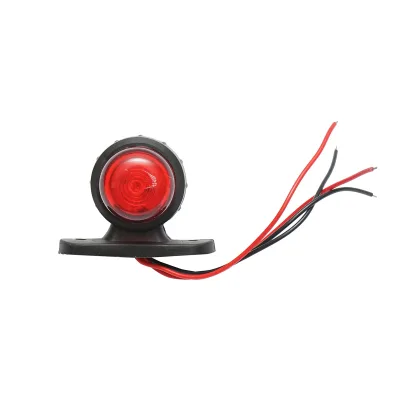 Luci di posizione laterali a LED 24V, rosso-bianco - immagine 2