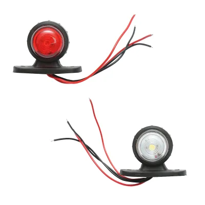 Luci di posizione laterali a LED 24V, rosso-bianco