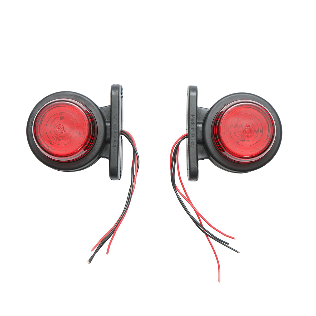 Luci di posizione laterali con LED 12/24V, rosso-bianco Breckner Germany - immagine 2