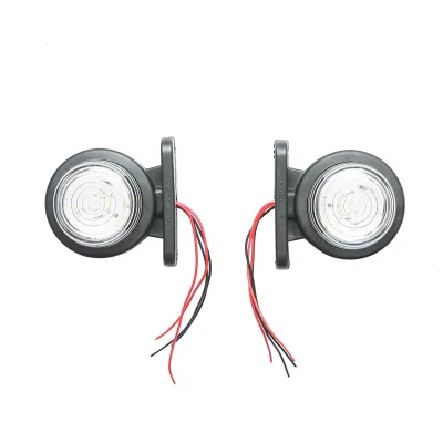 Luci di posizione laterali con LED 12/24V, rosso-bianco Breckner Germany