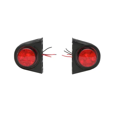 Luci di posizione laterali con LED 12/24V, rosso-bianco Breckner Germany