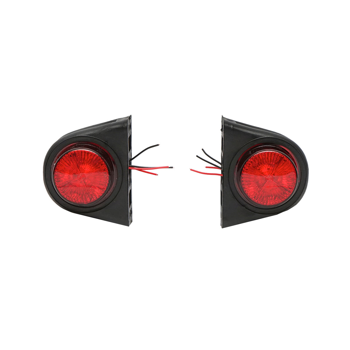 Luci di posizione laterali con LED 12/24V, rosso-bianco Breckner Germany