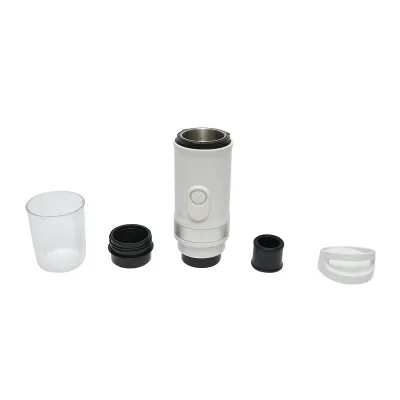 Macchina da caffè portatile 12V/100W, batteria al litio 9600 mAh, pressione 20 bar, serbatoio d'acqua 60-80 ml, tazza 300 ml, compatibile con capsule Nespresso, Dolce Gusto e caffè macinato - immagine 2